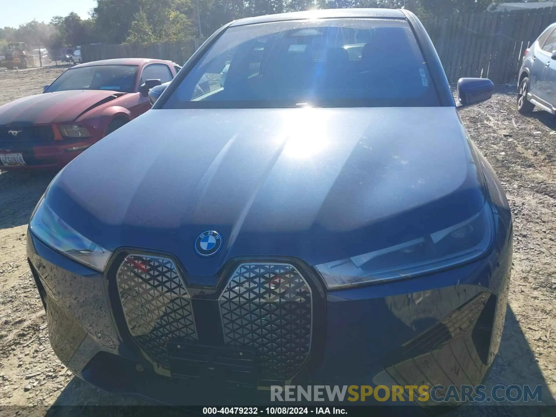 10 Photograph of a damaged car WB523CF09RCS04540 BMW IX 2024