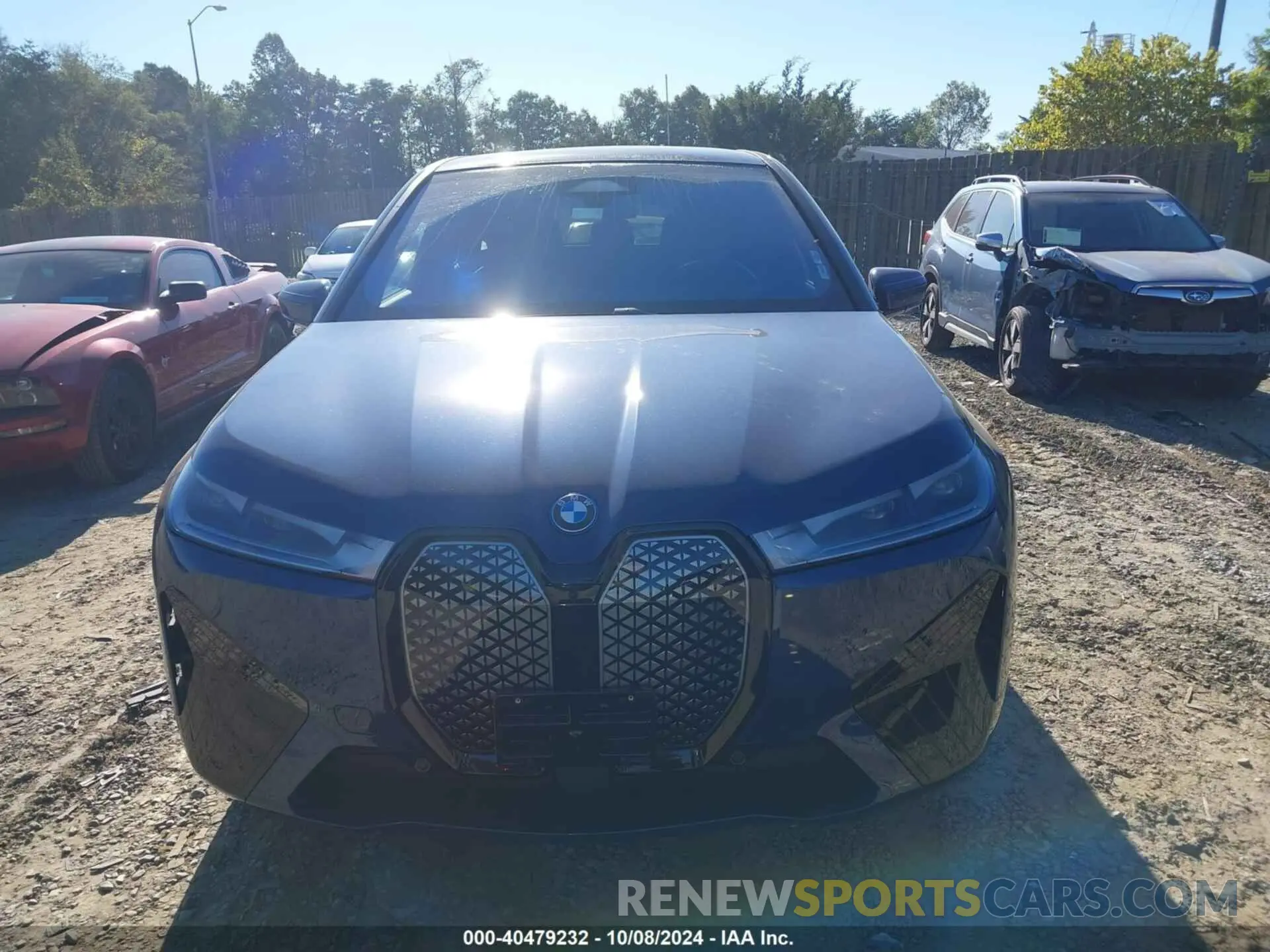 12 Photograph of a damaged car WB523CF09RCS04540 BMW IX 2024