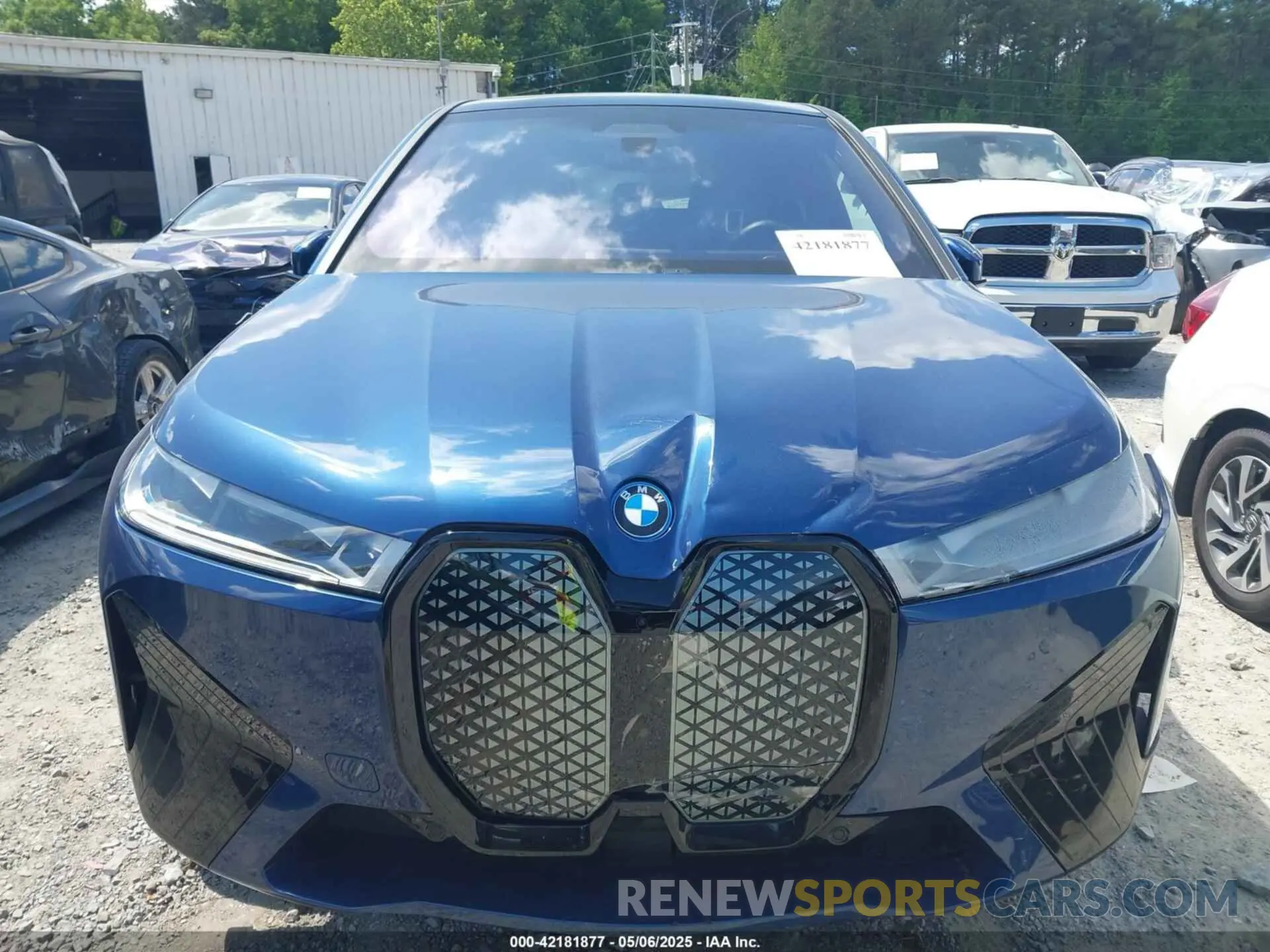 12 Photograph of a damaged car WB523CF0XRCP58542 BMW IX 2024
