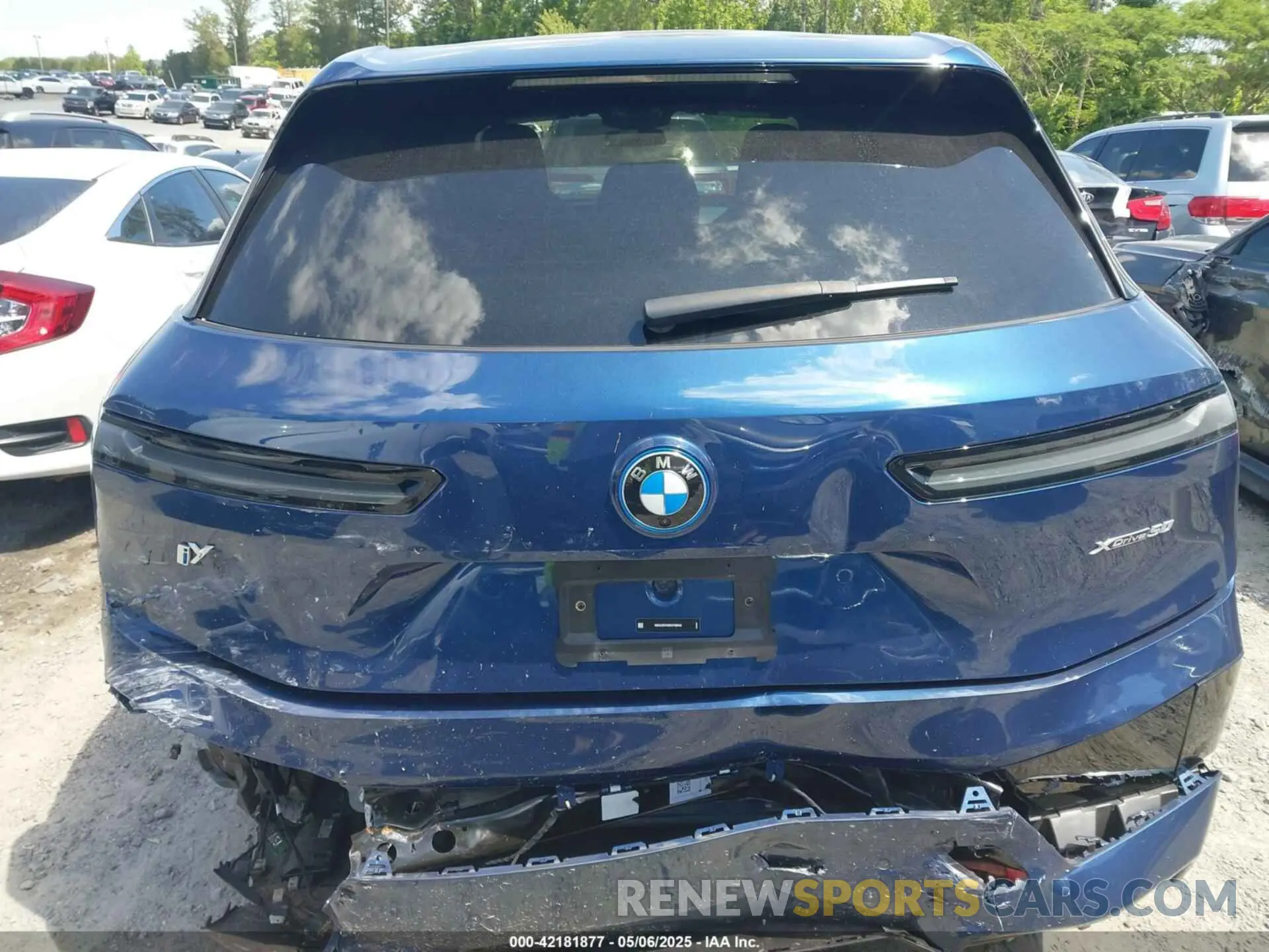 16 Photograph of a damaged car WB523CF0XRCP58542 BMW IX 2024