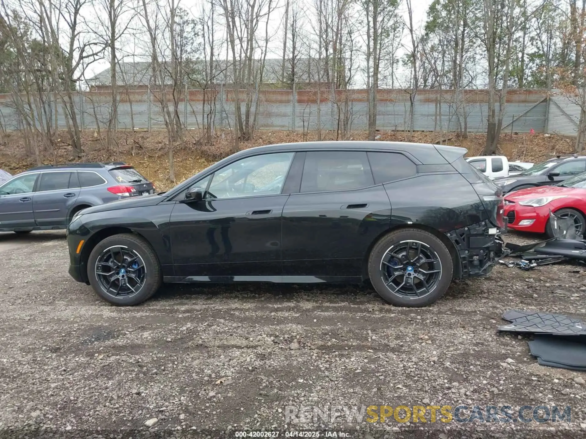 15 Photograph of a damaged car WB523CF00SCT84335 BMW IX 2025