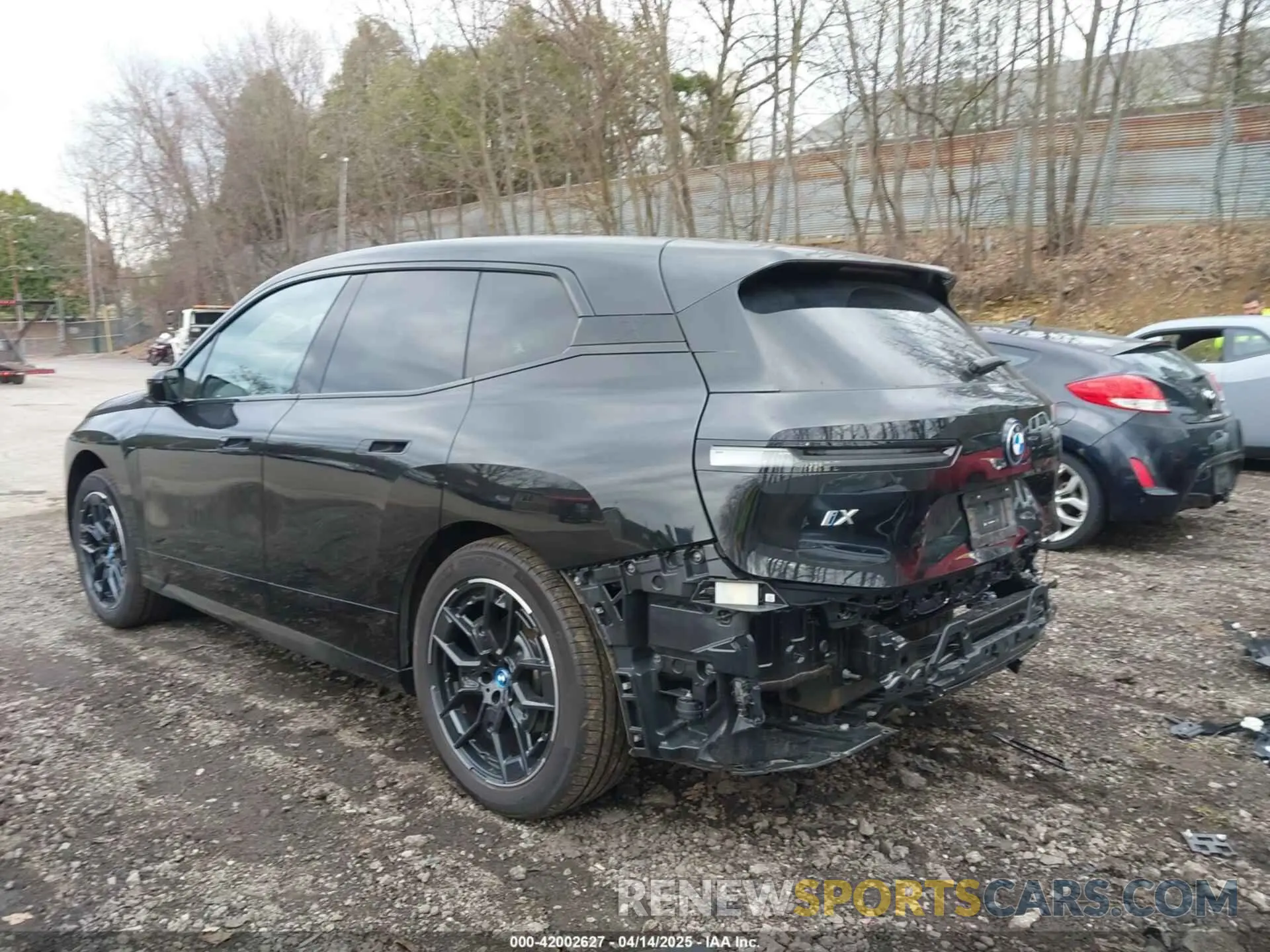 24 Photograph of a damaged car WB523CF00SCT84335 BMW IX 2025