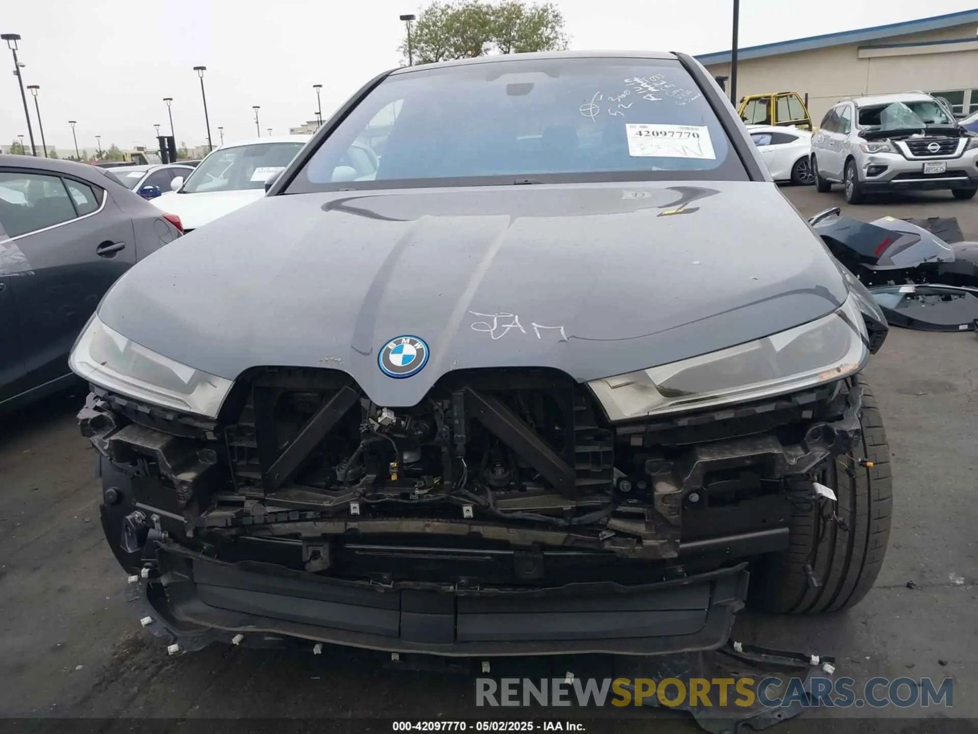 13 Photograph of a damaged car WB523CF07SCT32782 BMW IX 2025