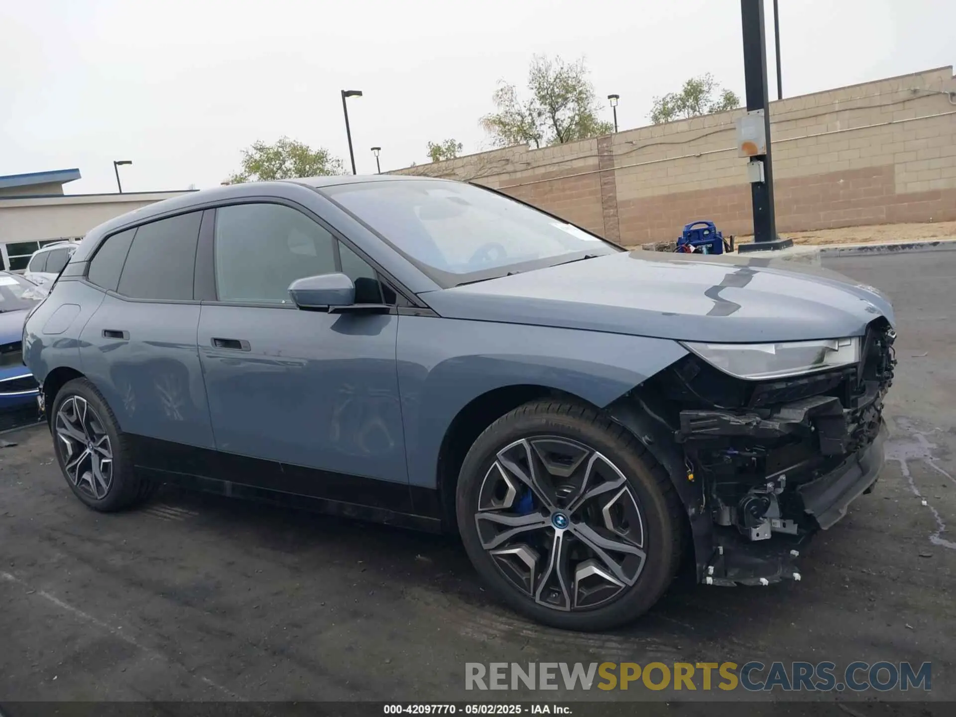 14 Photograph of a damaged car WB523CF07SCT32782 BMW IX 2025