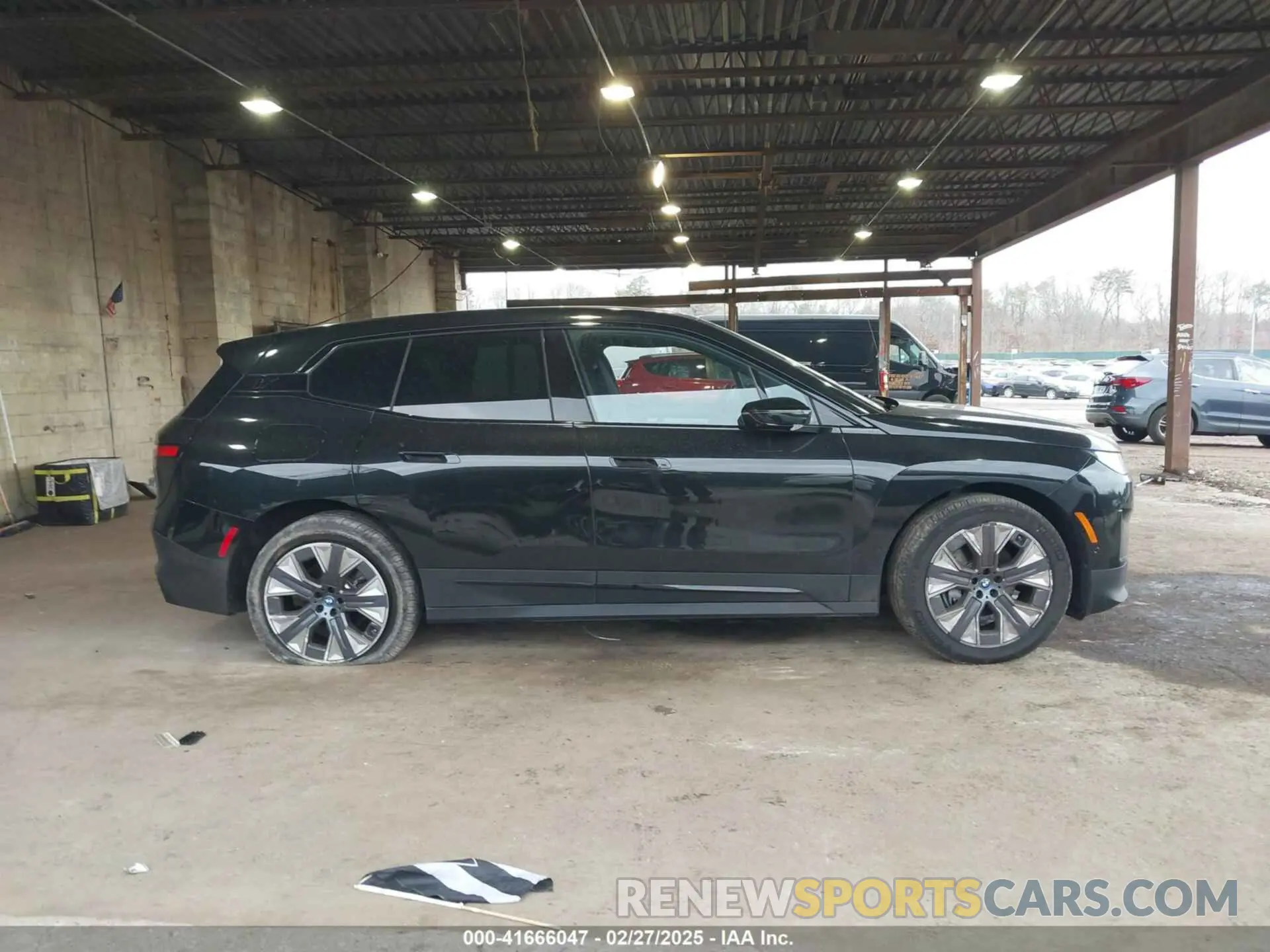 14 Photograph of a damaged car WB523CF08SCS59616 BMW IX 2025