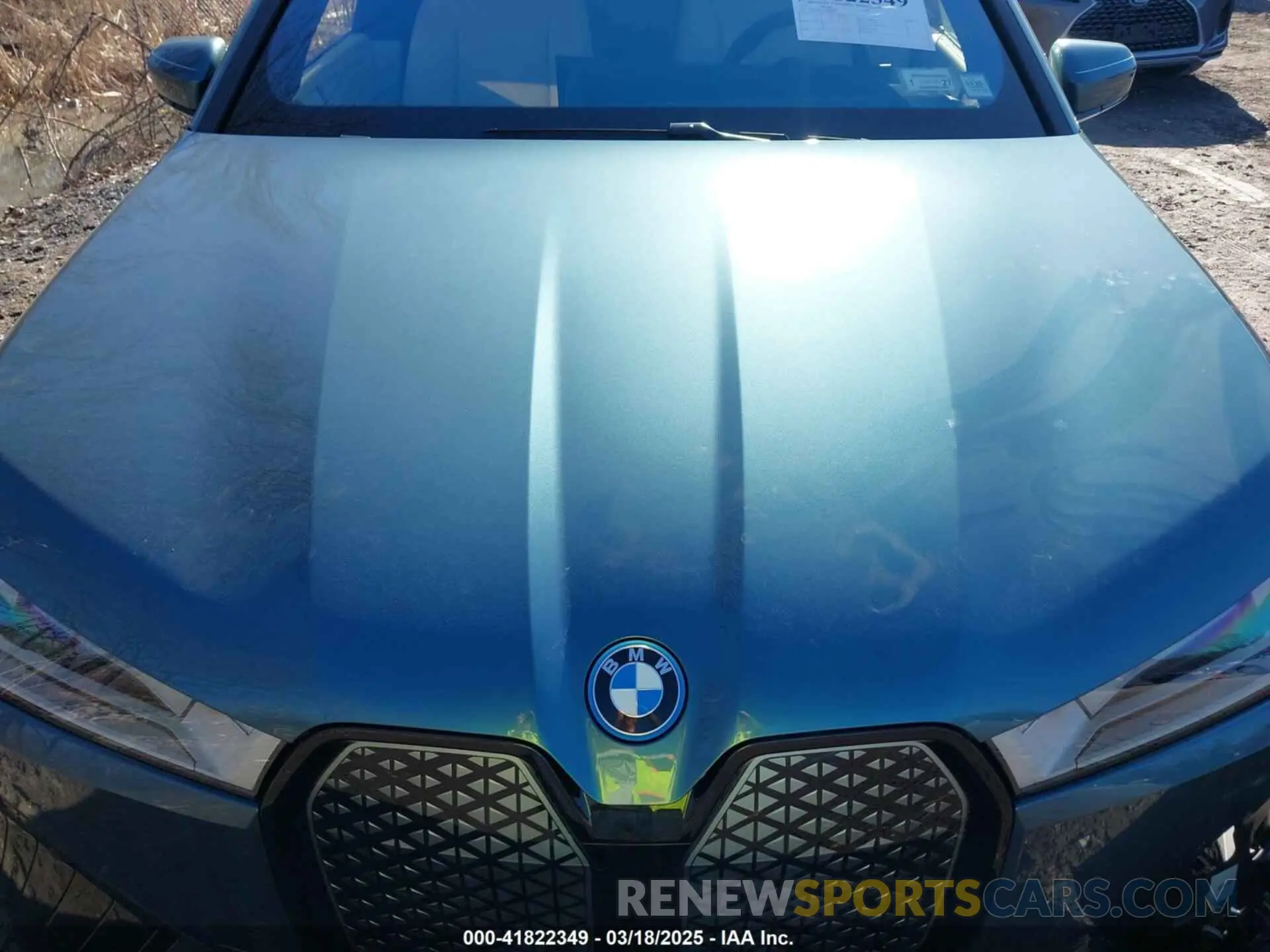 10 Photograph of a damaged car WB523CF09SCS94052 BMW IX 2025