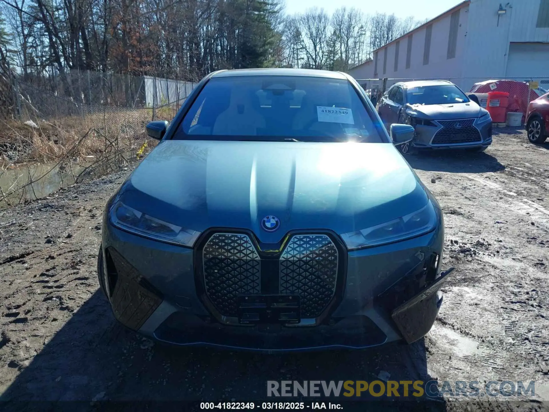 12 Photograph of a damaged car WB523CF09SCS94052 BMW IX 2025