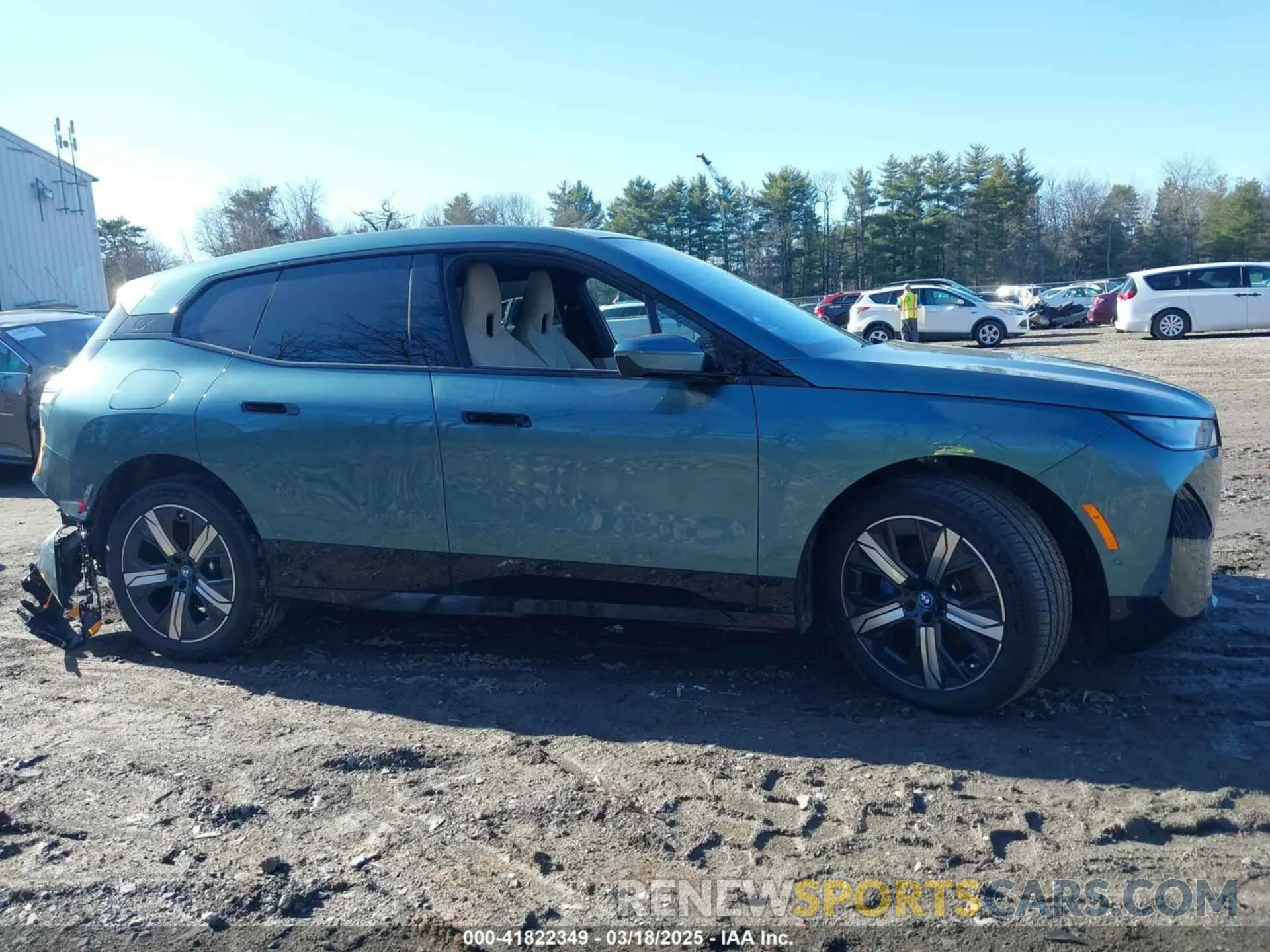 13 Photograph of a damaged car WB523CF09SCS94052 BMW IX 2025