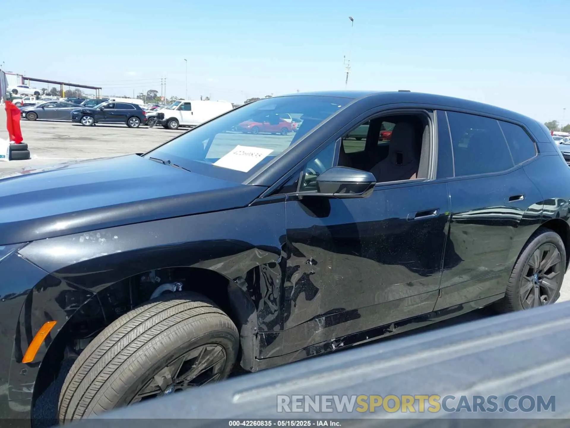14 Photograph of a damaged car WB523CF09SCT75150 BMW IX 2025