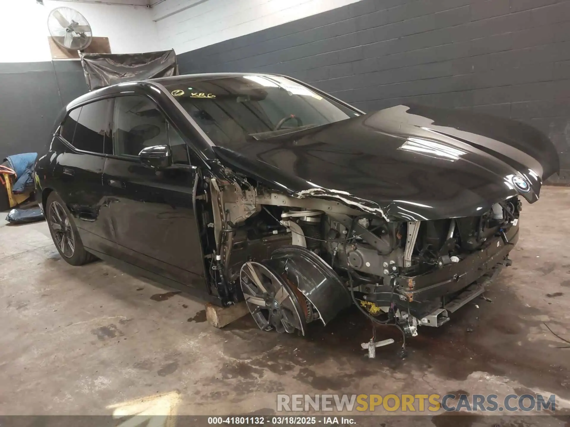 1 Photograph of a damaged car WB533CF02SCS73399 BMW IX 2025