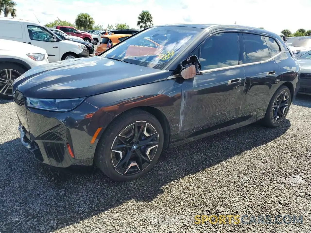 1 Photograph of a damaged car WB533CF00RCN01751 BMW IX M60 2024