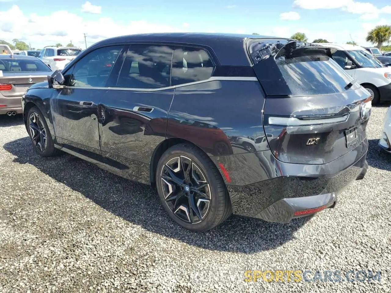 2 Photograph of a damaged car WB533CF00RCN01751 BMW IX M60 2024