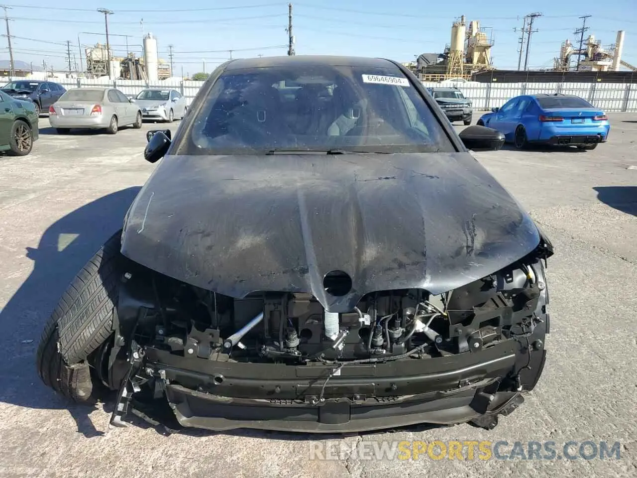 5 Photograph of a damaged car WB533CF01RCR28341 BMW IX M60 2024