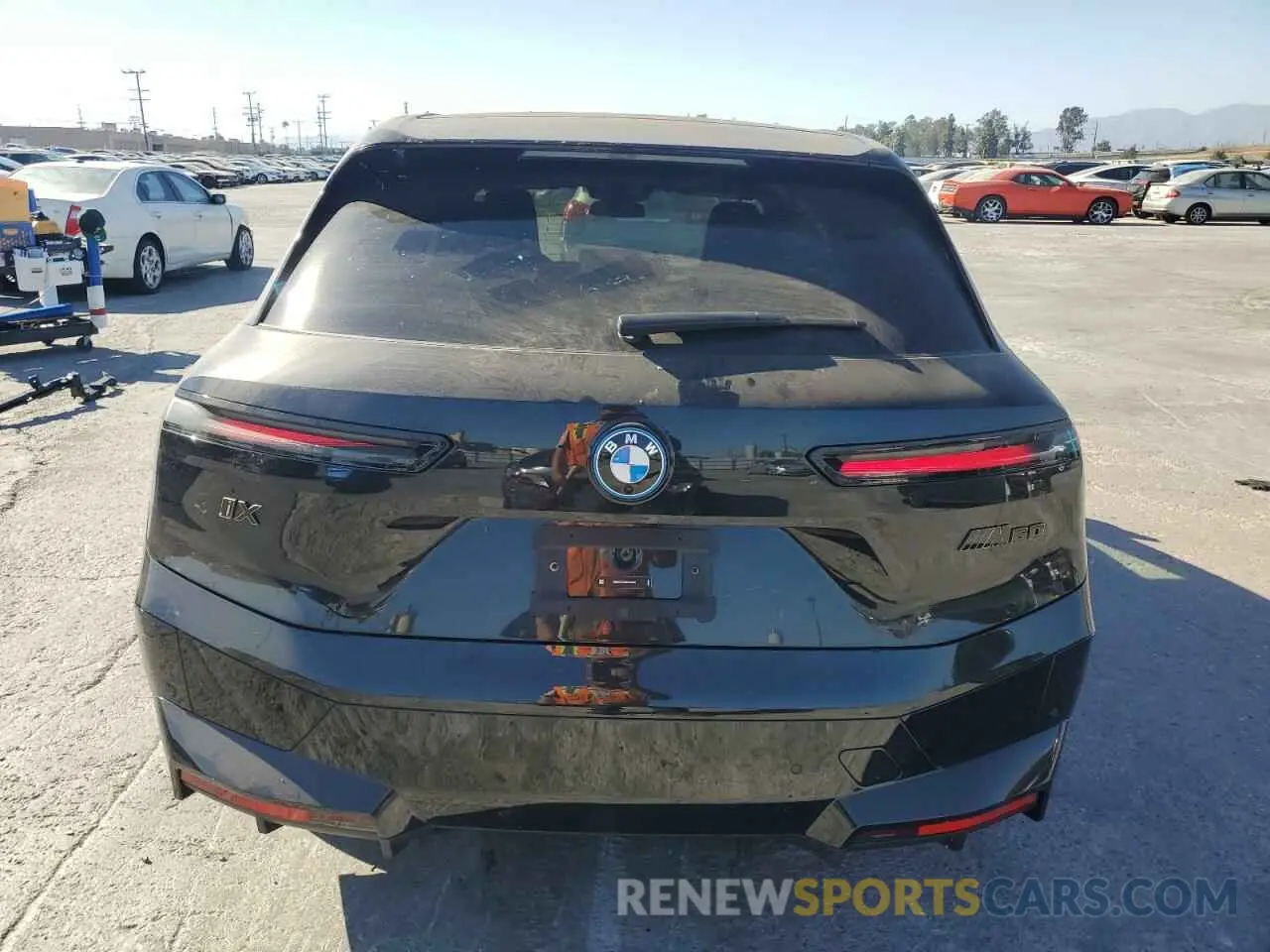 6 Photograph of a damaged car WB533CF01RCR28341 BMW IX M60 2024