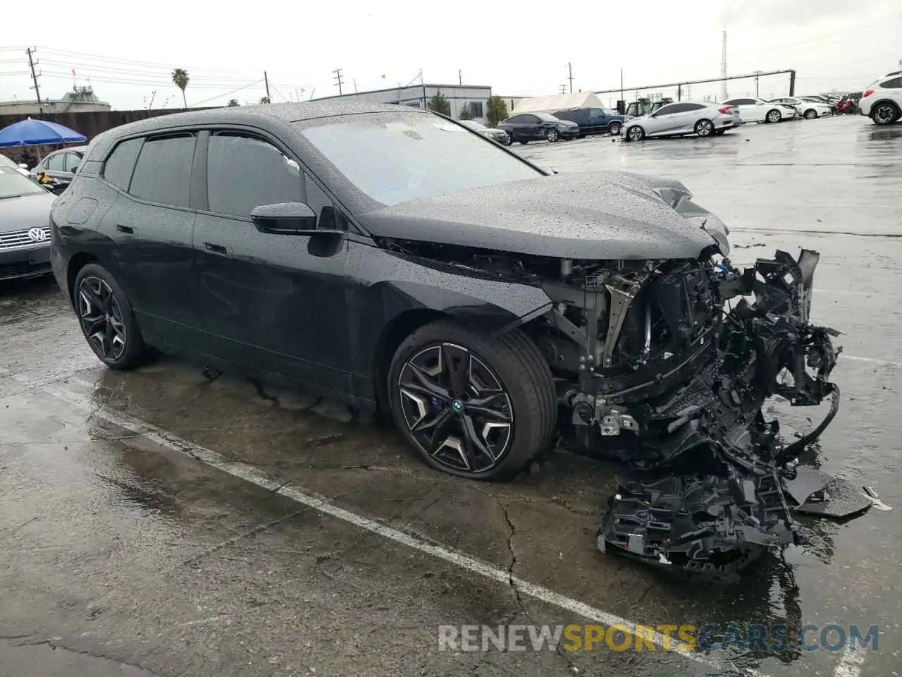 4 Photograph of a damaged car WB533CF06RCR71038 BMW IX M60 2024