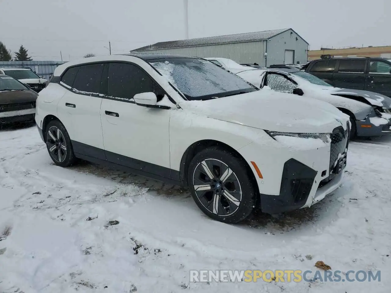 4 Photograph of a damaged car WB513CF07PCM60085 BMW IX XDRIVE4 2023