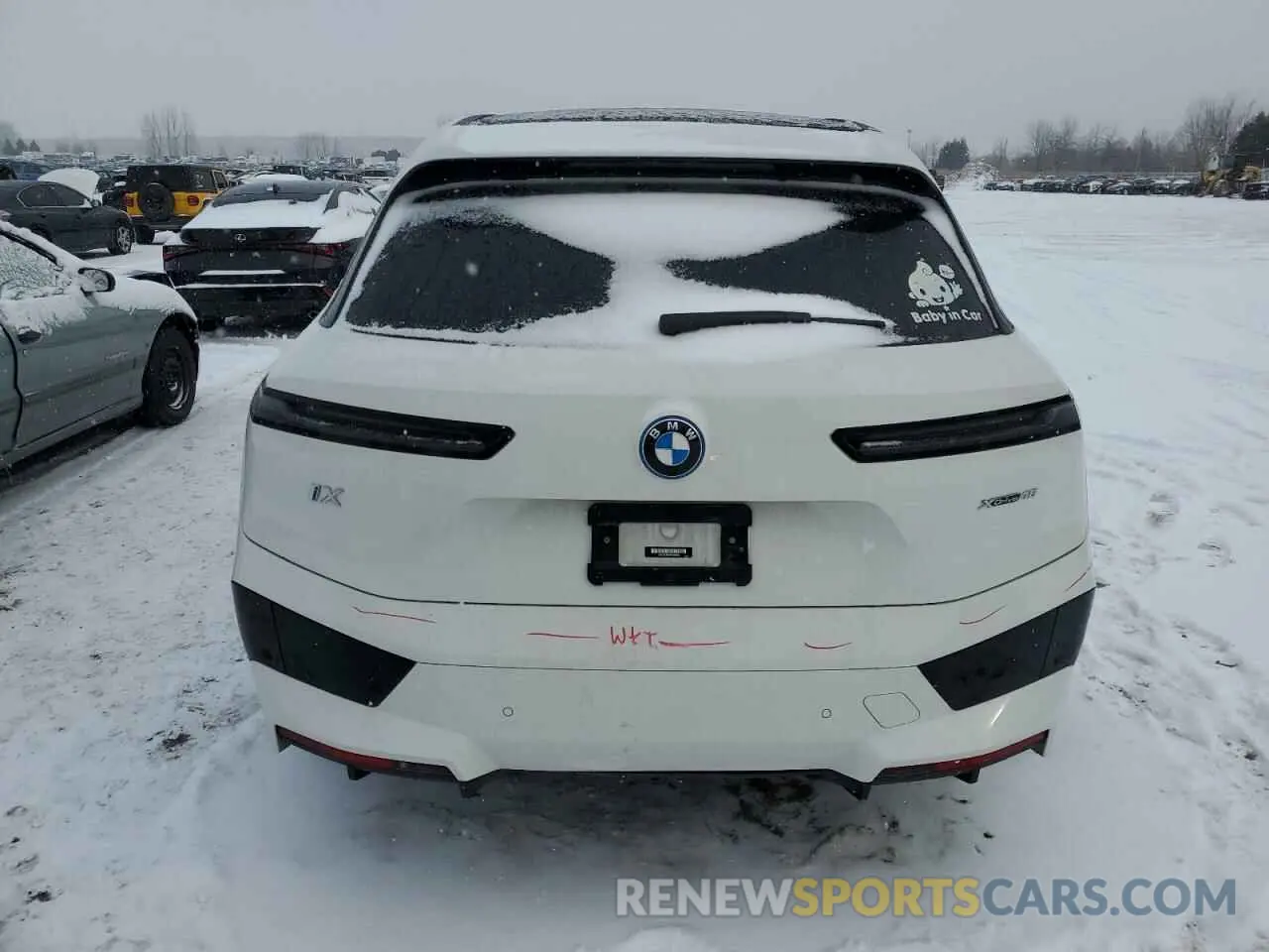 6 Photograph of a damaged car WB513CF07PCM60085 BMW IX XDRIVE4 2023