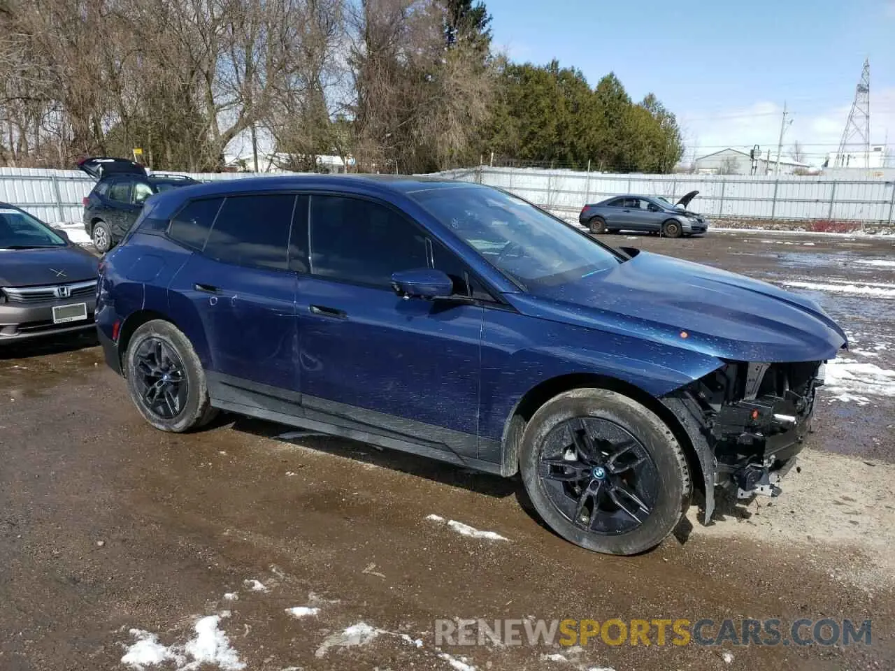 4 Photograph of a damaged car WB513CF09RCP57457 BMW IX XDRIVE4 2024