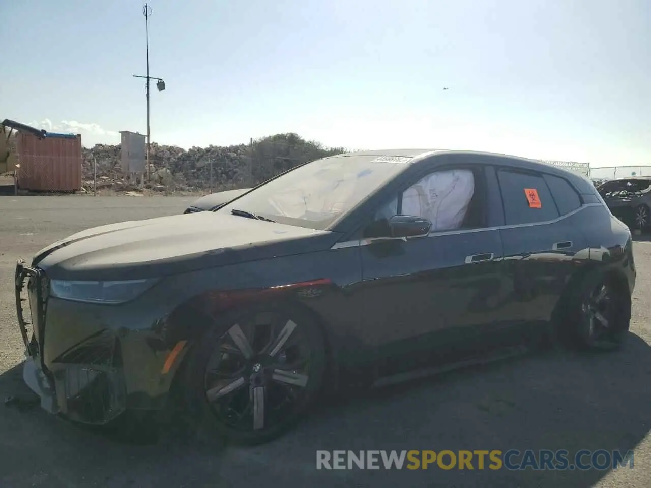 1 Photograph of a damaged car WB523CF04NCK19635 BMW IX XDRIVE5 2022