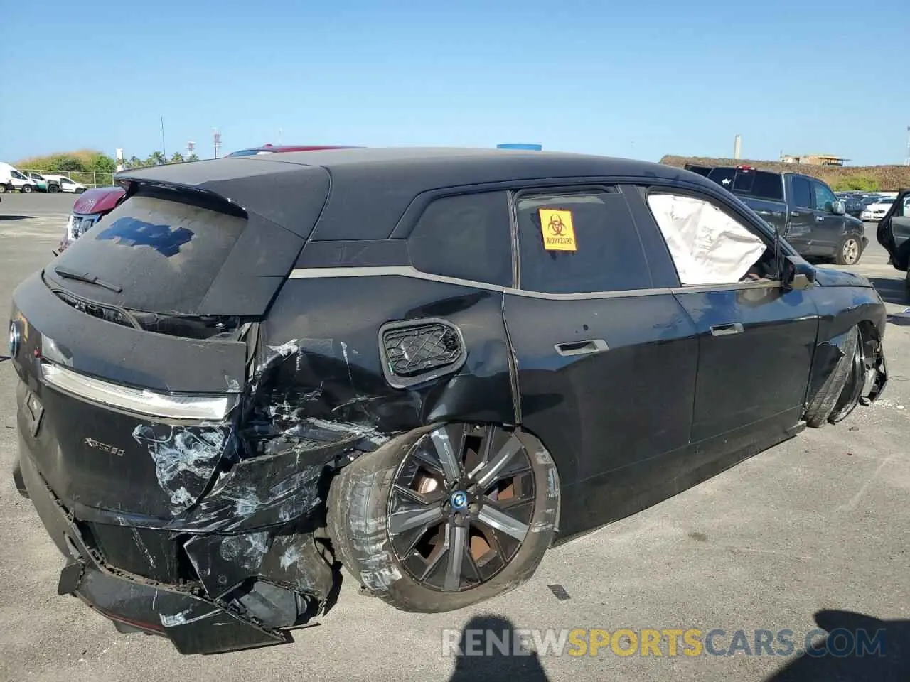 3 Photograph of a damaged car WB523CF04NCK19635 BMW IX XDRIVE5 2022