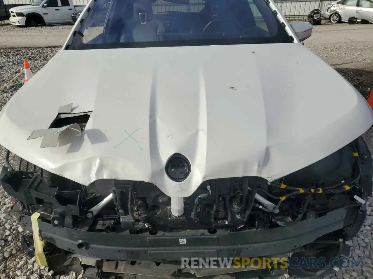 11 Photograph of a damaged car WB523CF07NCK63449 BMW IX XDRIVE5 2022