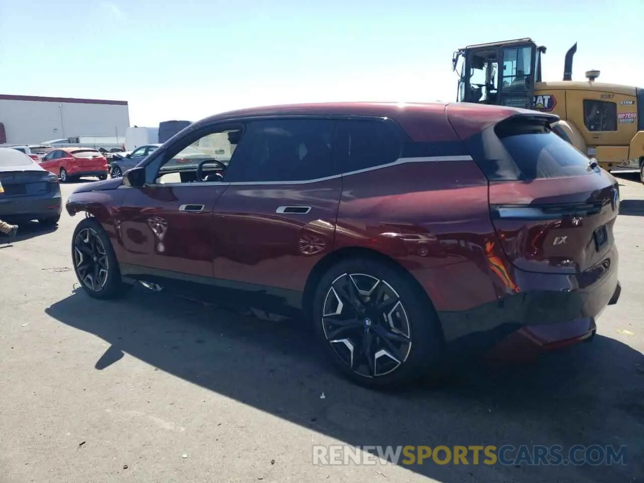 2 Photograph of a damaged car WB523CF0XNCK72078 BMW IX XDRIVE5 2022