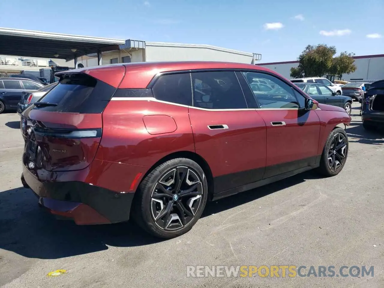 3 Photograph of a damaged car WB523CF0XNCK72078 BMW IX XDRIVE5 2022