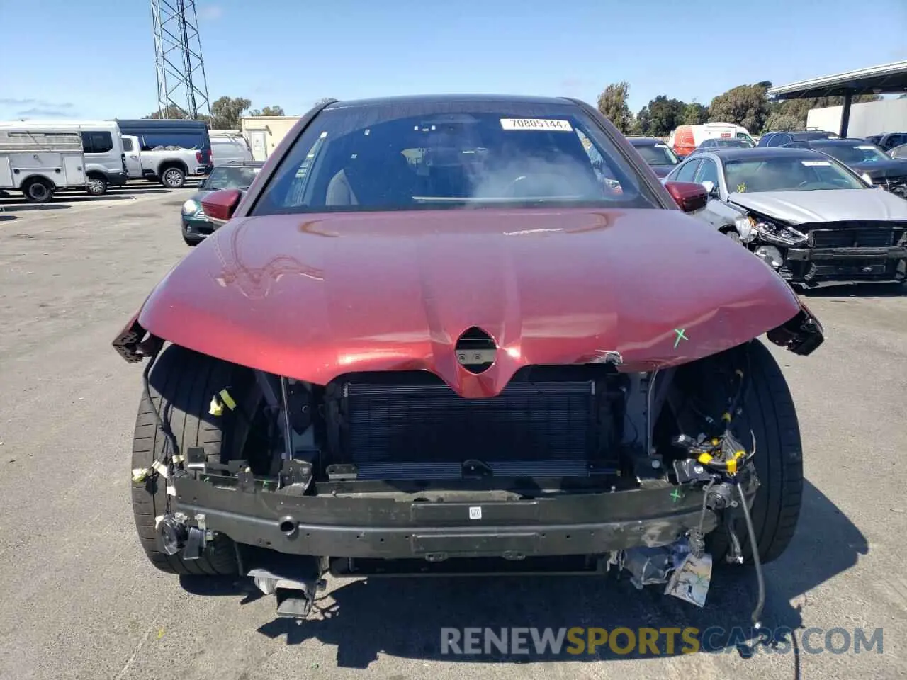 5 Photograph of a damaged car WB523CF0XNCK72078 BMW IX XDRIVE5 2022