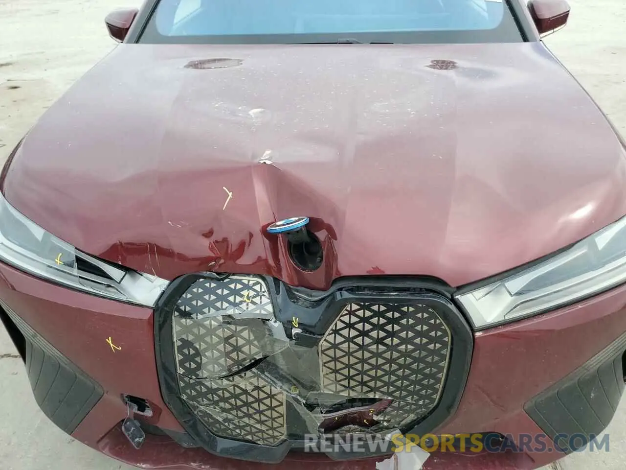 12 Photograph of a damaged car WB523CF01PCM76013 BMW IX XDRIVE5 2023