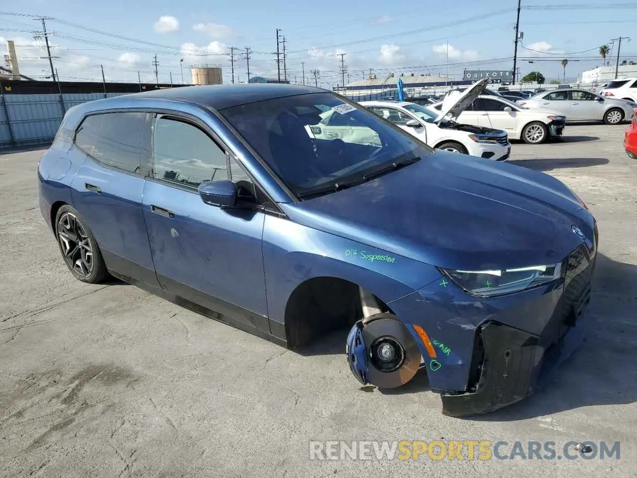 4 Photograph of a damaged car WB523CF02PCM05015 BMW IX XDRIVE5 2023