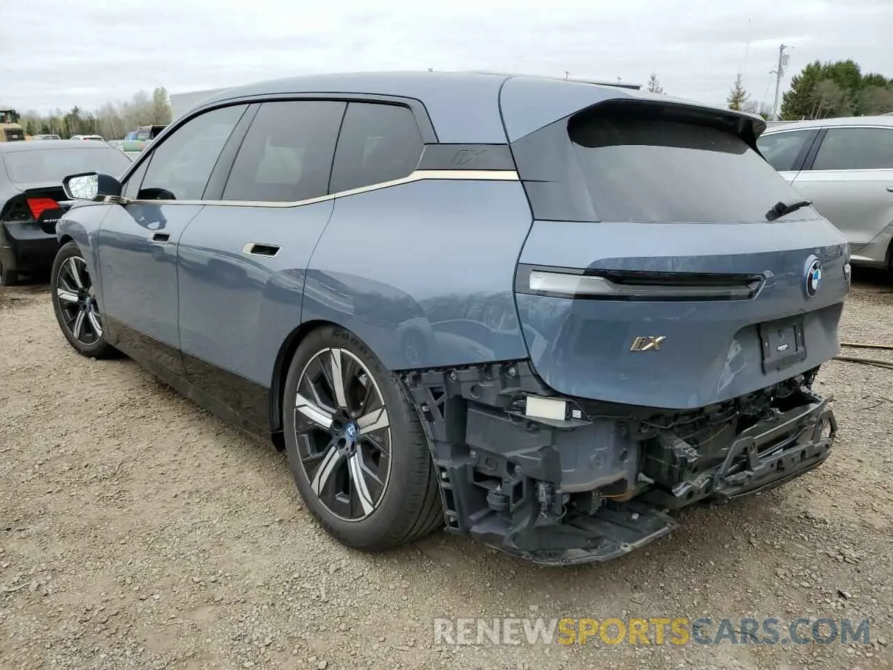 2 Photograph of a damaged car WB523CF0XPCM07904 BMW IX XDRIVE5 2023