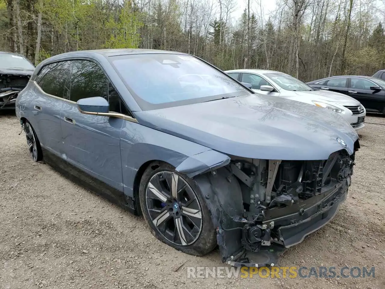 4 Photograph of a damaged car WB523CF0XPCM07904 BMW IX XDRIVE5 2023