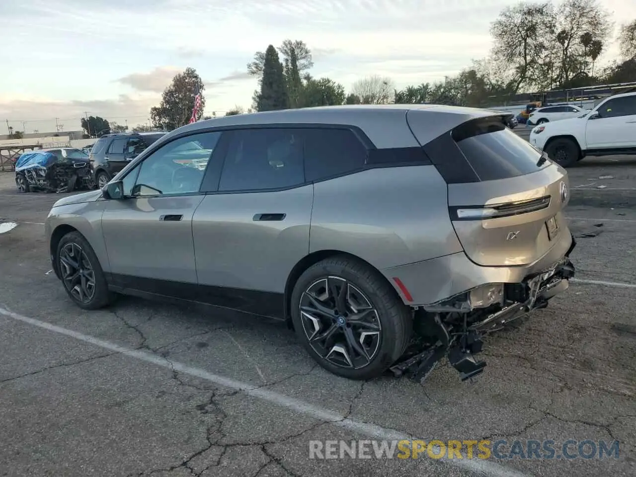 2 Photograph of a damaged car WB523CF07RCP34411 BMW IX XDRIVE5 2024