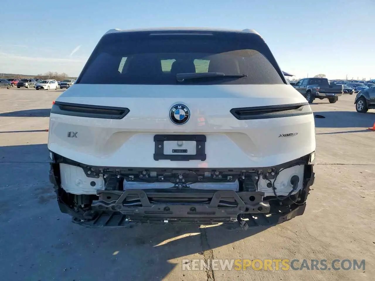 6 Photograph of a damaged car WB523CF08RCP70639 BMW IX XDRIVE5 2024
