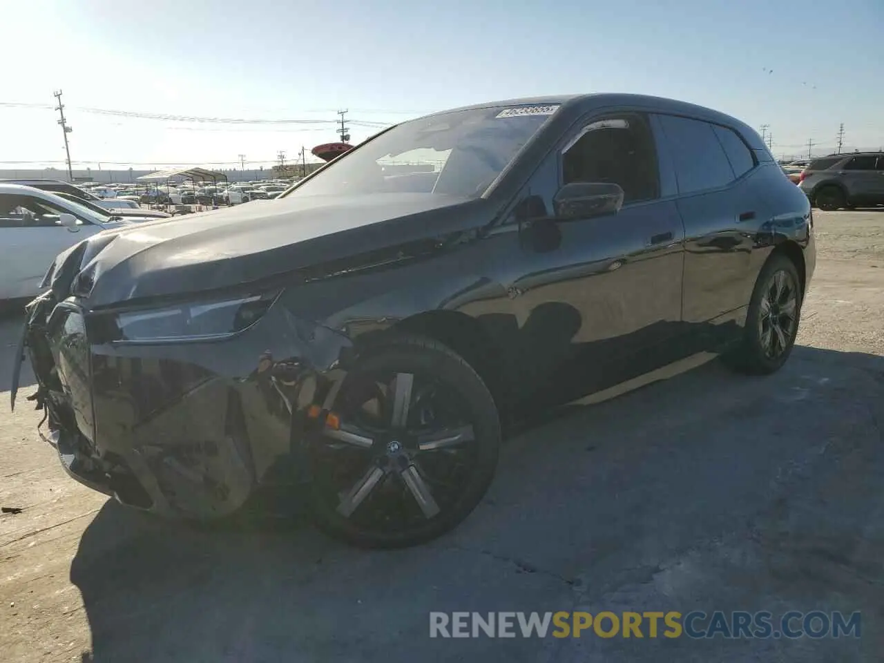 1 Photograph of a damaged car WB523CF08RCR85731 BMW IX XDRIVE5 2024