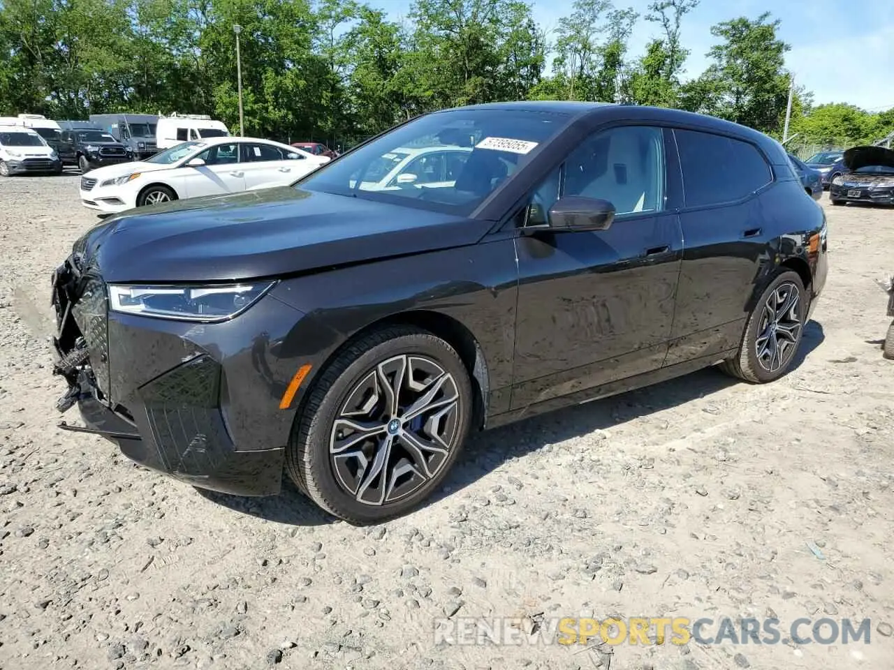 1 Photograph of a damaged car WB523CF0XRCN14681 BMW IX XDRIVE5 2024