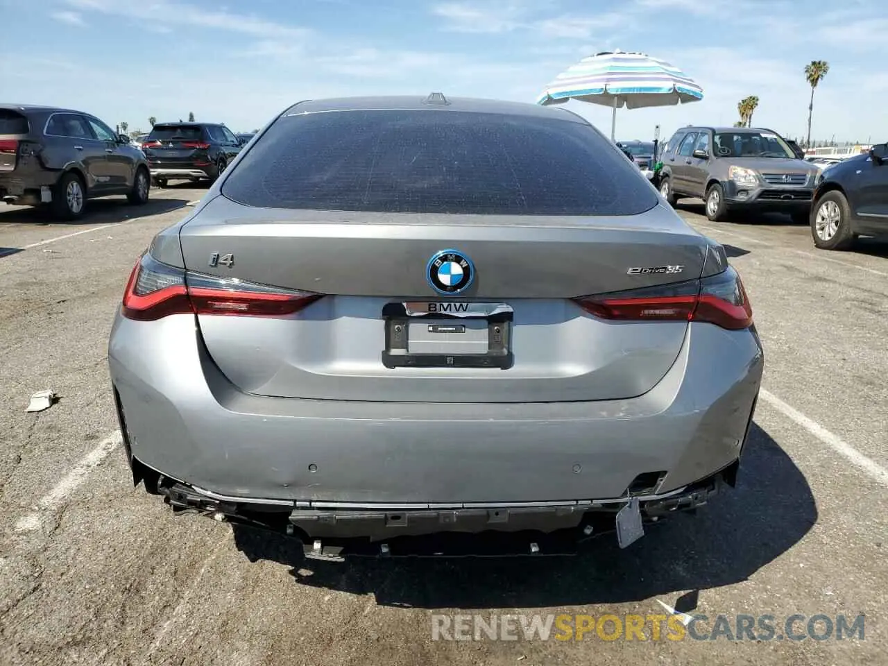 6 Photograph of a damaged car WBY43AW04RFS92153 BMW IX XDRIVE5 2024