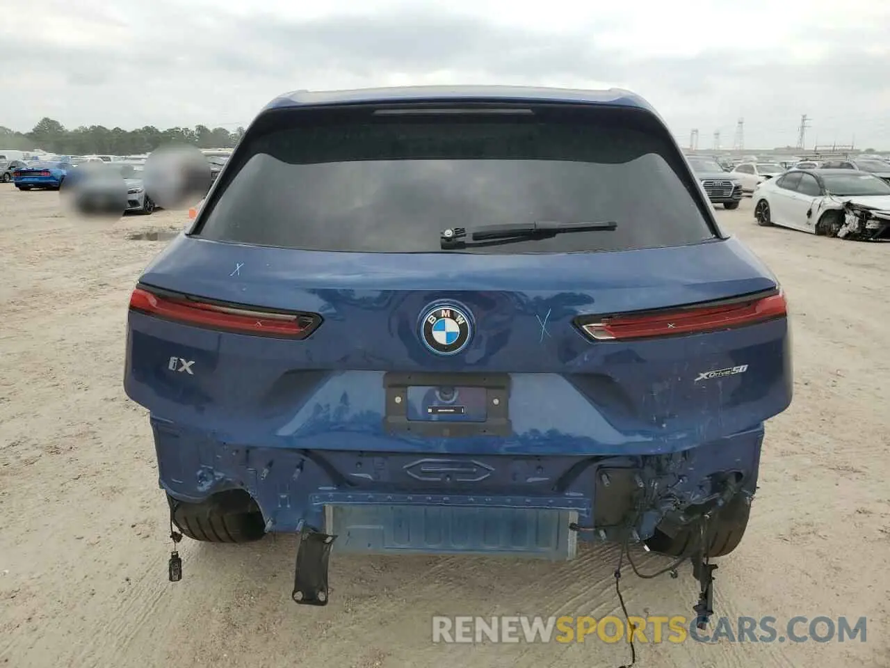 6 Photograph of a damaged car WB523CF00SCT24961 BMW IX XDRIVE5 2025