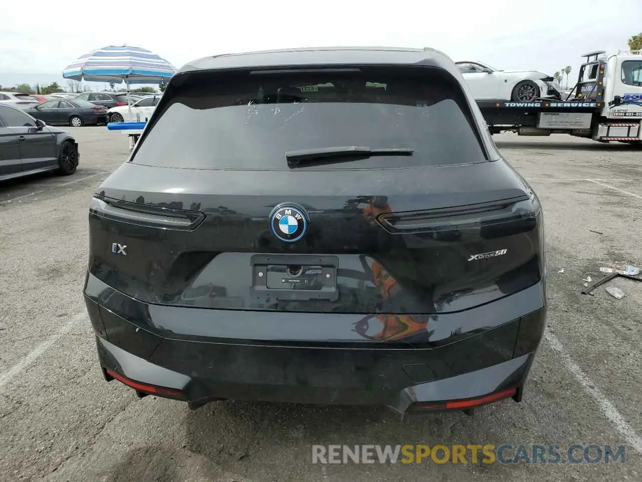 6 Photograph of a damaged car WB523CF06SCT06612 BMW IX XDRIVE5 2025