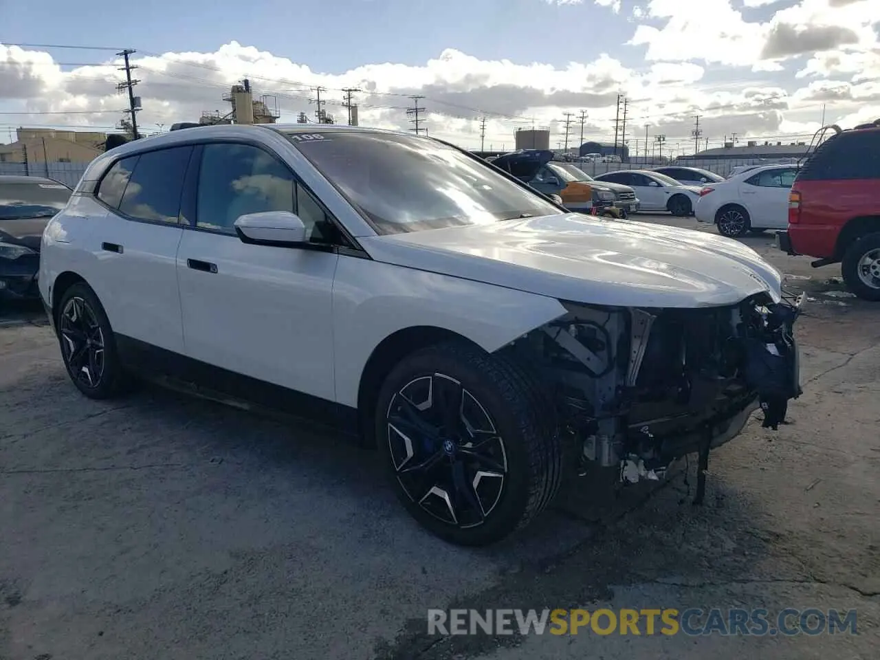 4 Photograph of a damaged car WB523CF07SCT32720 BMW IX XDRIVE5 2025