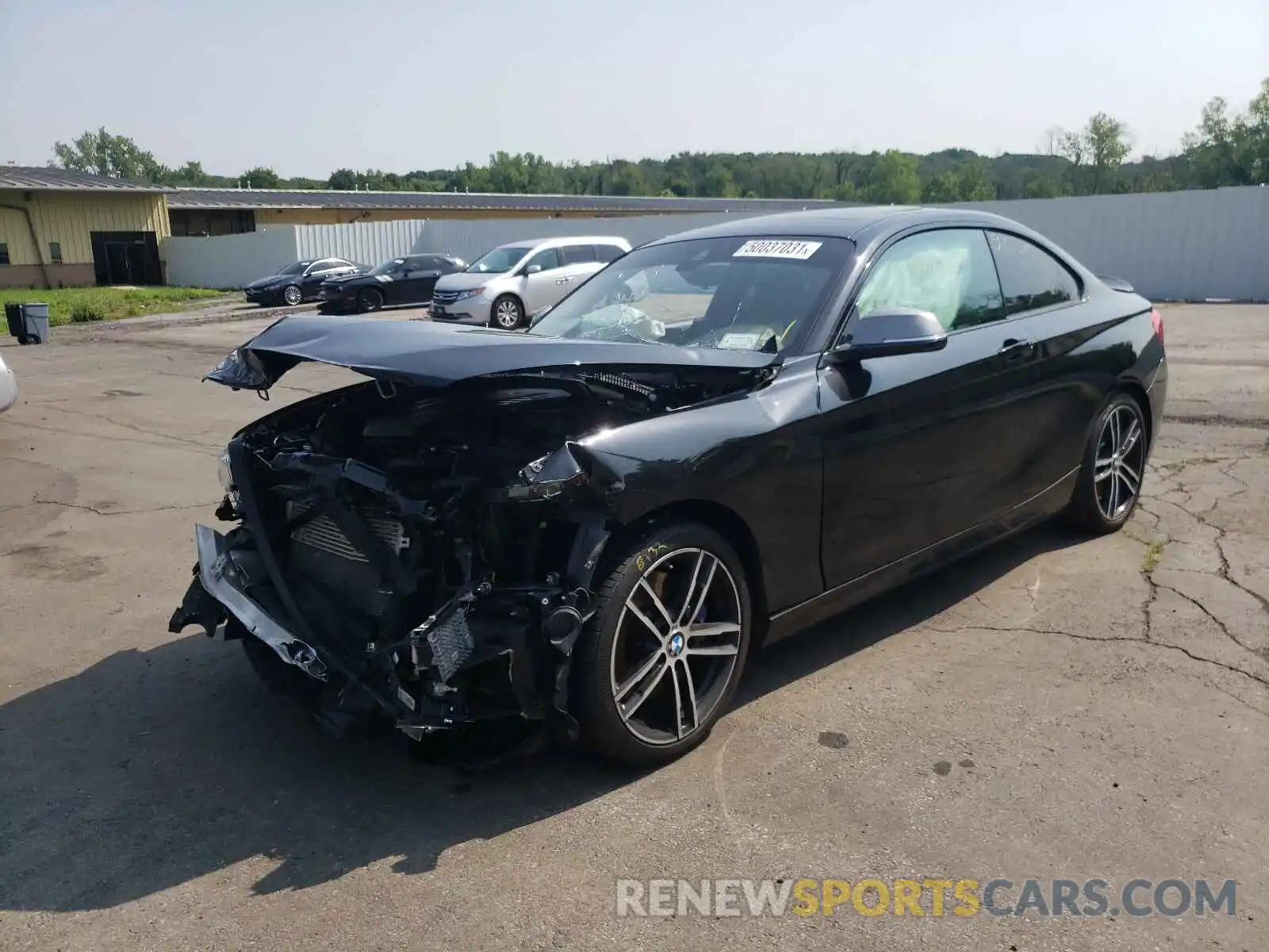 2 Photograph of a damaged car WBA2J7C54KVD61372 BMW M2 2019