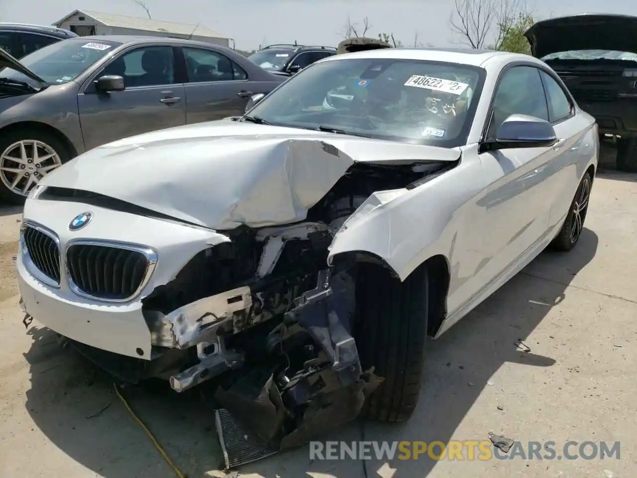 2 Photograph of a damaged car WBA2J7C57K7D23297 BMW M2 2019