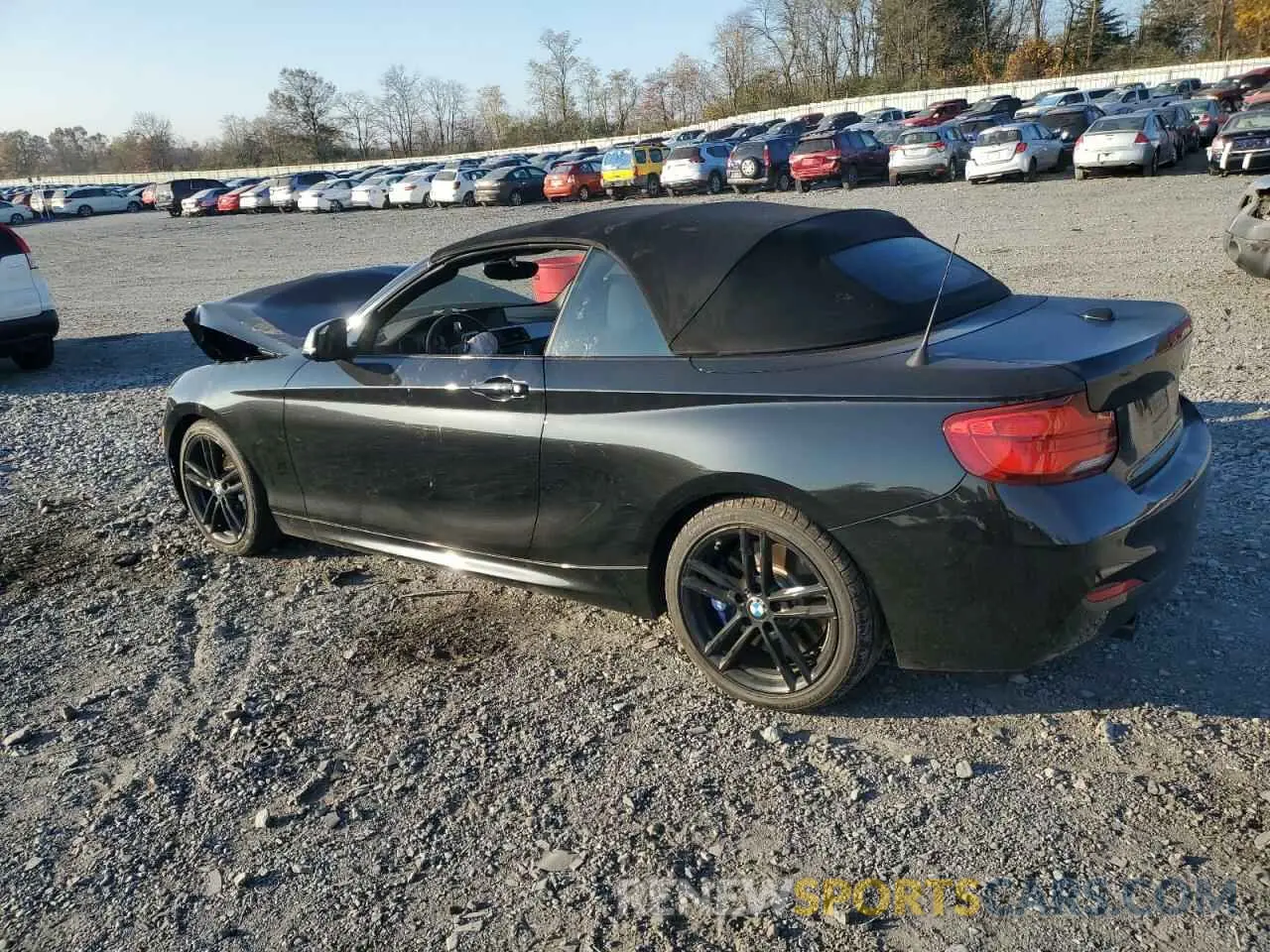 2 Photograph of a damaged car WBA2N1C50KVC28934 BMW M2 2019