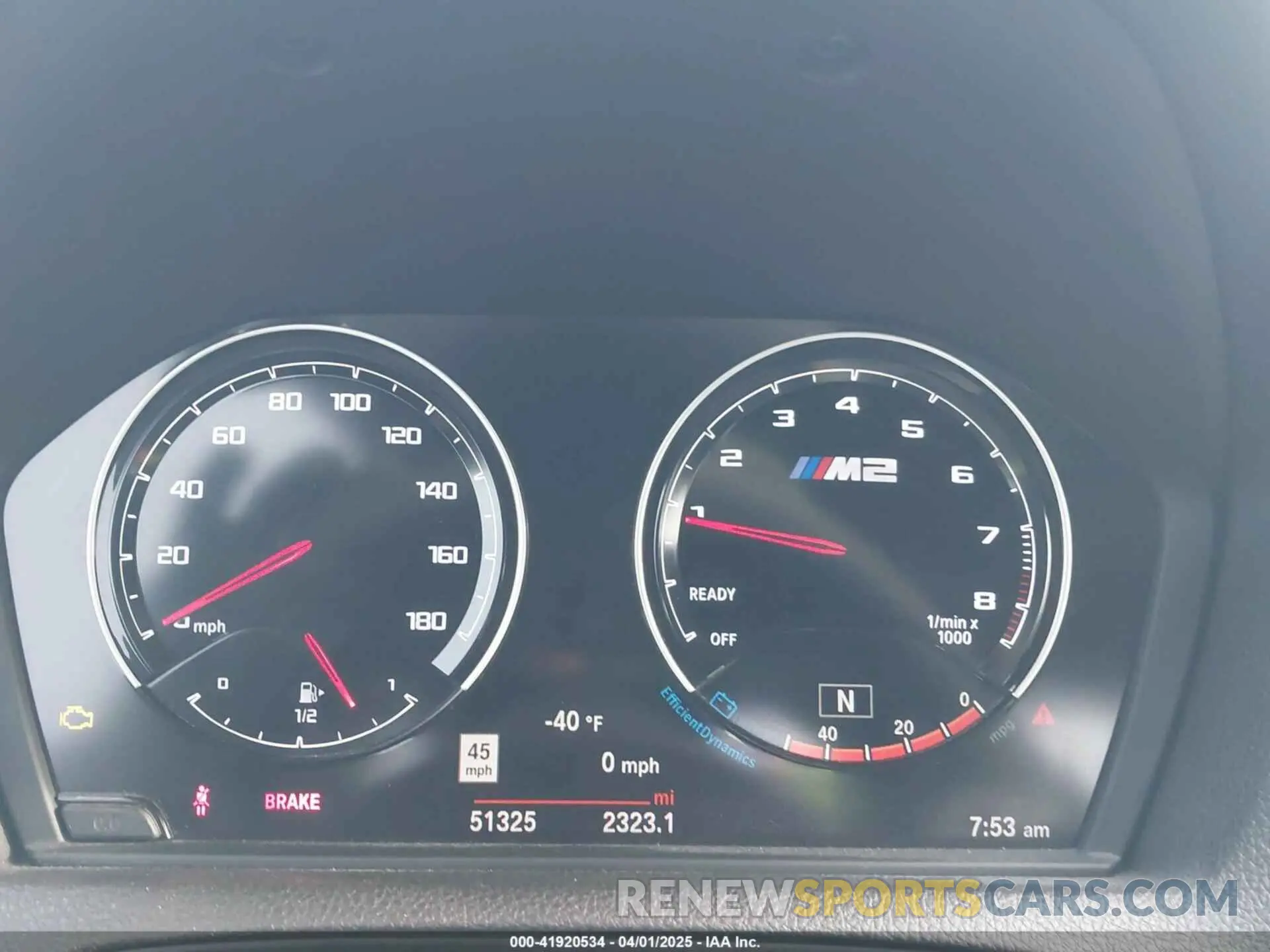 7 Photograph of a damaged car WBS2U7C53K7D29214 BMW M2 2019
