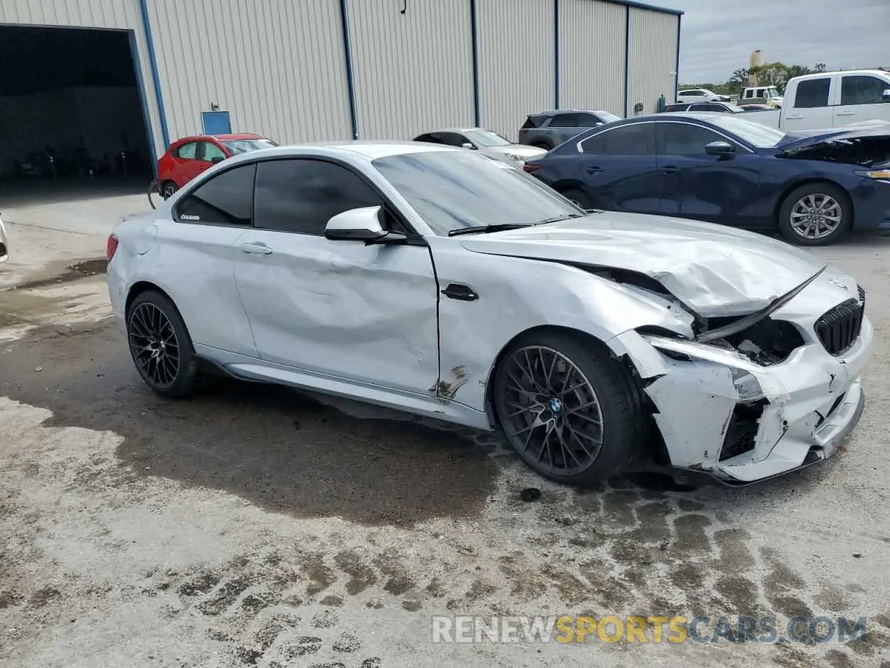4 Photograph of a damaged car WBS2U7C54K7D32476 BMW M2 2019