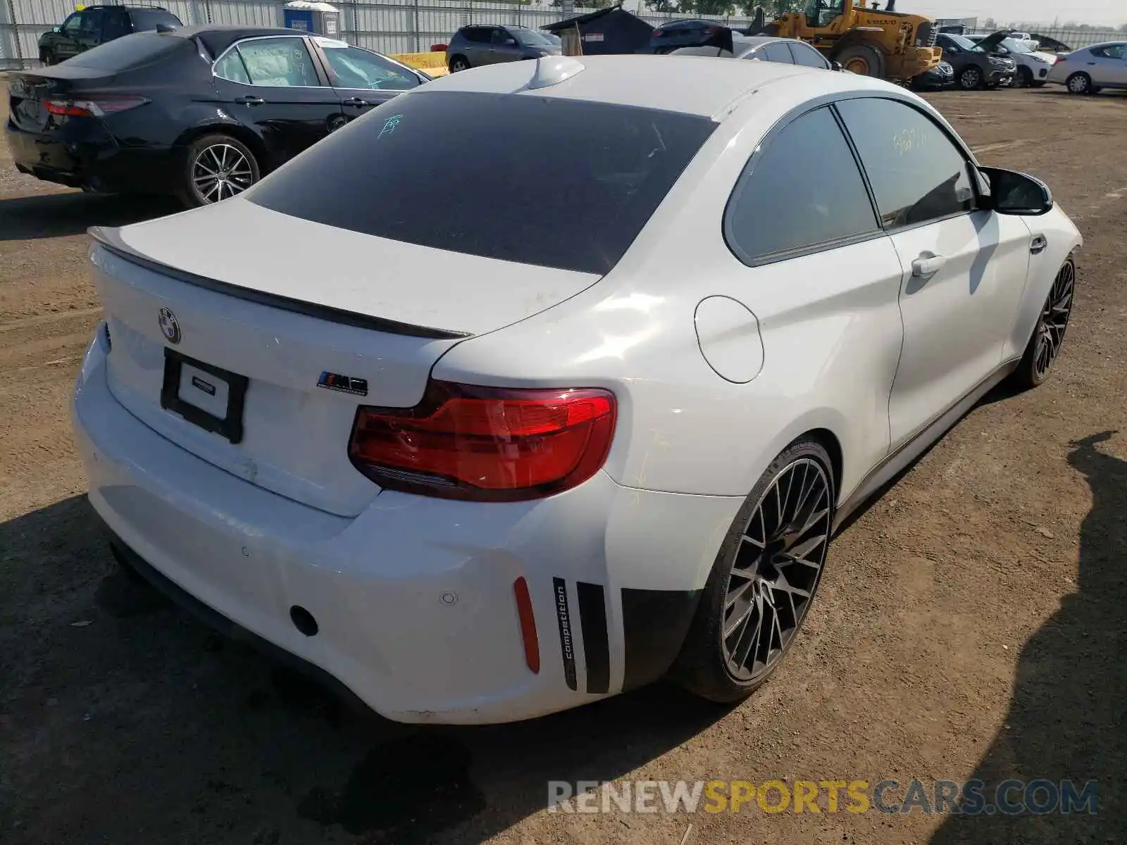 4 Photograph of a damaged car WBS2U7C57KVB09019 BMW M2 2019