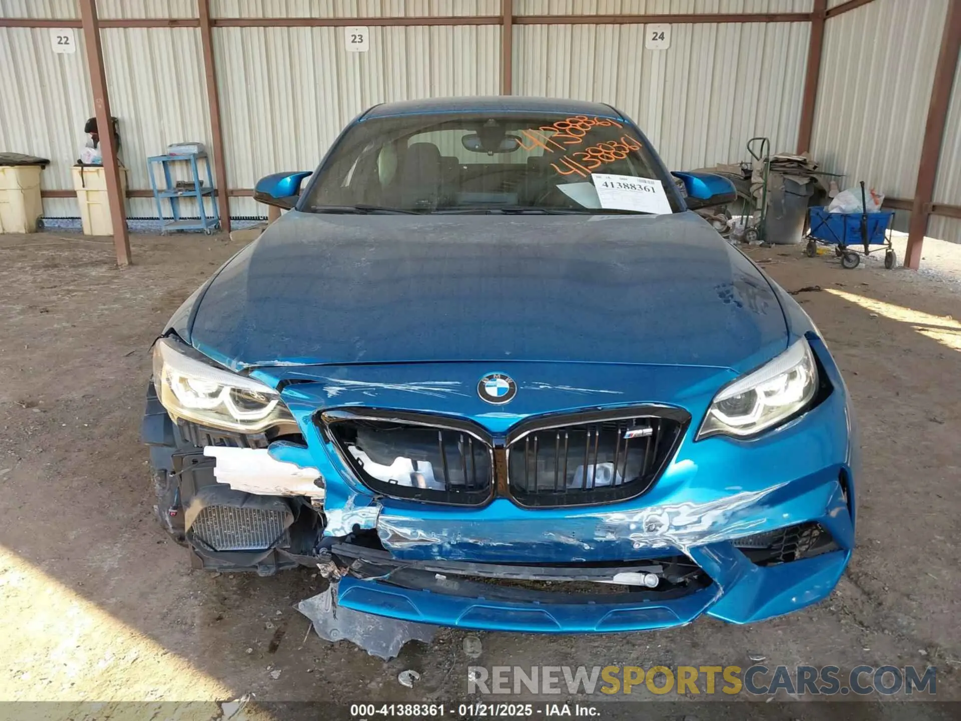 12 Photograph of a damaged car WBS2U7C58KVJ07650 BMW M2 2019