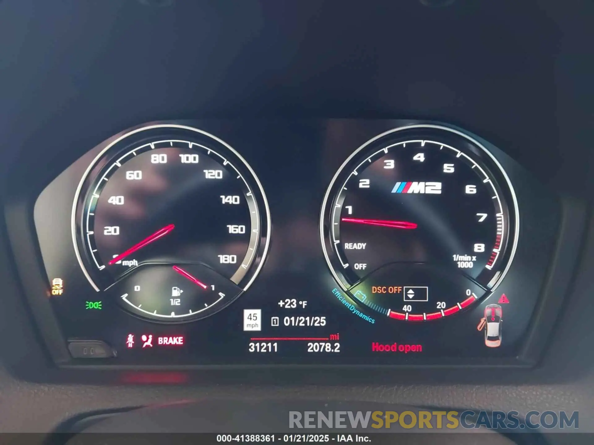 7 Photograph of a damaged car WBS2U7C58KVJ07650 BMW M2 2019