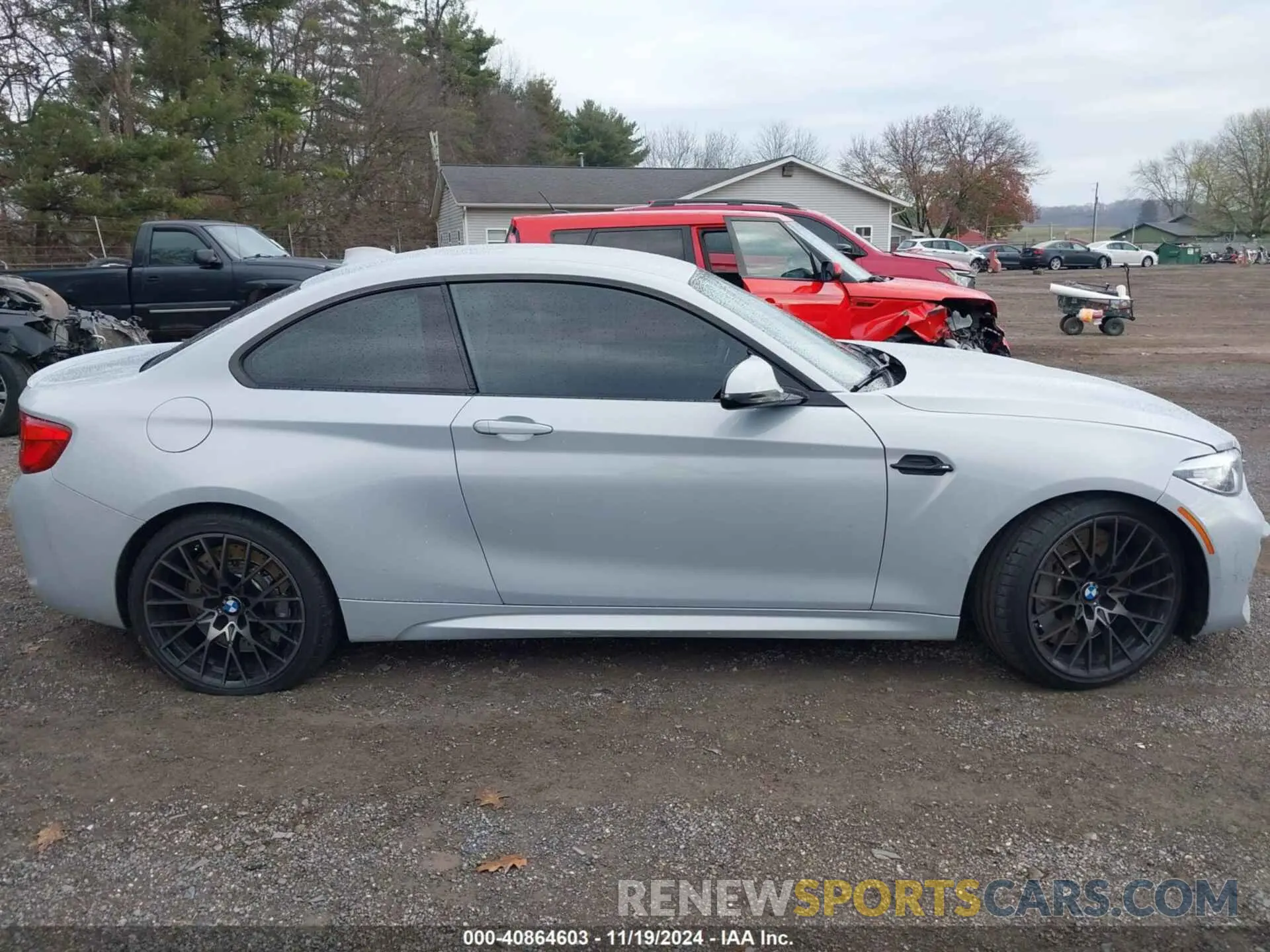13 Photograph of a damaged car WBS2U7C59KVB09247 BMW M2 2019