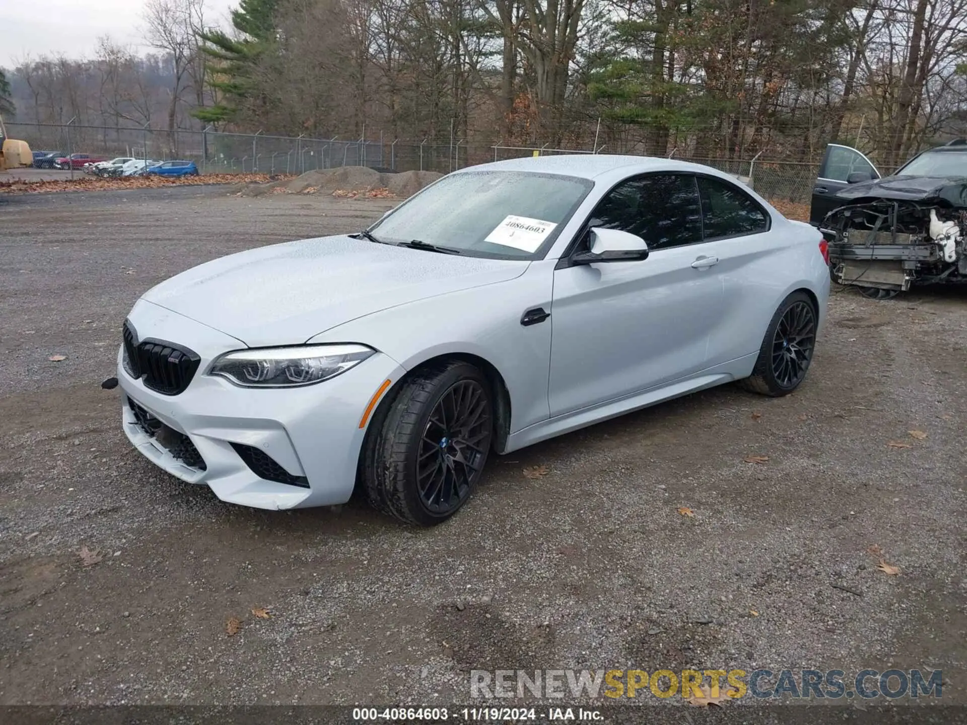 2 Photograph of a damaged car WBS2U7C59KVB09247 BMW M2 2019